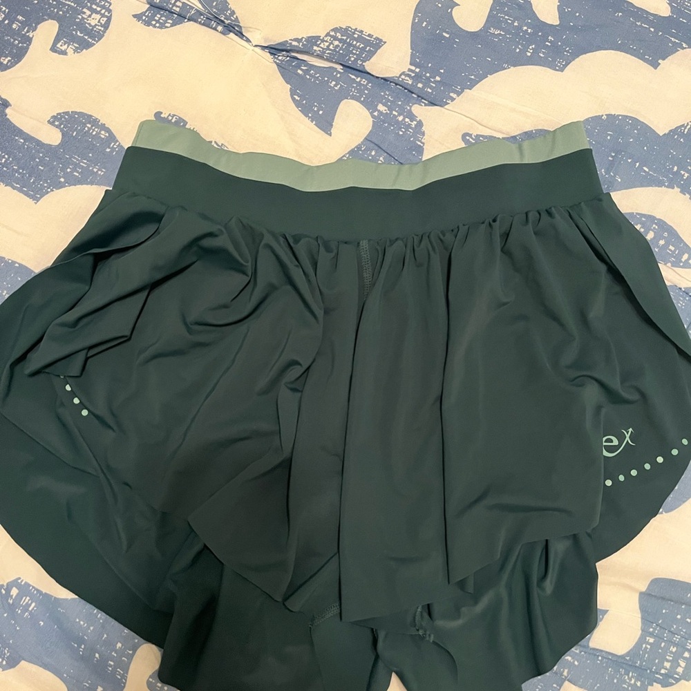 Green & Teal Running/Athletic Shorts